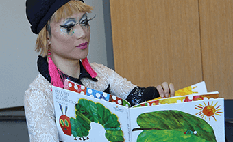 Lower School drag queen story hour